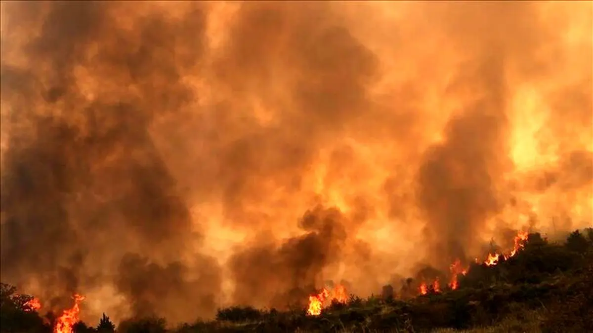 آتش‌سوزی‌های جنگلی گسترده در «نبراسکا»ی آمریکا