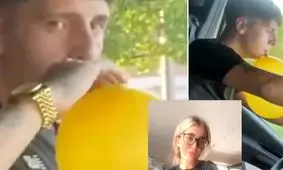 بادکنک نیتروژنی منجر به سانحه رانندگی و مرگ دختر نوجوان شد/ ویدئو