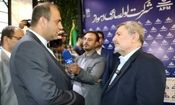 حضور رئیس شورای اطلاع‌رسانی دولت در غرفه شرکت لوله‌سازی اهواز در نمایشگاه بین‌المللی نفت