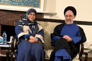 دیدار رئیس جبهه اصلاحات با «سید محمد خاتمى»