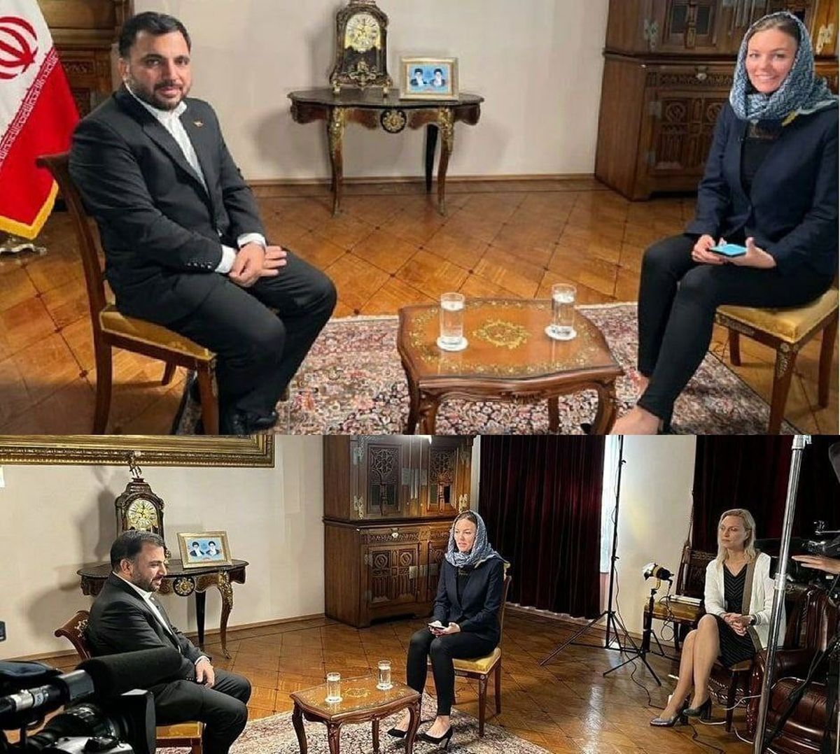 وزیر ارتباطات، همان کاری را که با عکسش در مسکو کرد، دارد درباره طرح صیانت هم انجام می دهد