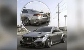 طراحی بدون محدودیت یک مرسدس 2025 به شدت اسپرت/ تصاویر