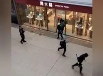 سرقت از جواهرفروشی وسط مرکز خرید در تورنتو/ ویدئو