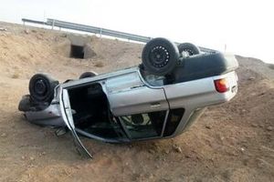 واژگونی مرگبار خودرو در مشهد
