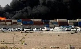 محموله ای که در بندر رجایی دچار حریق شد در اختیار گمرک نبوده است