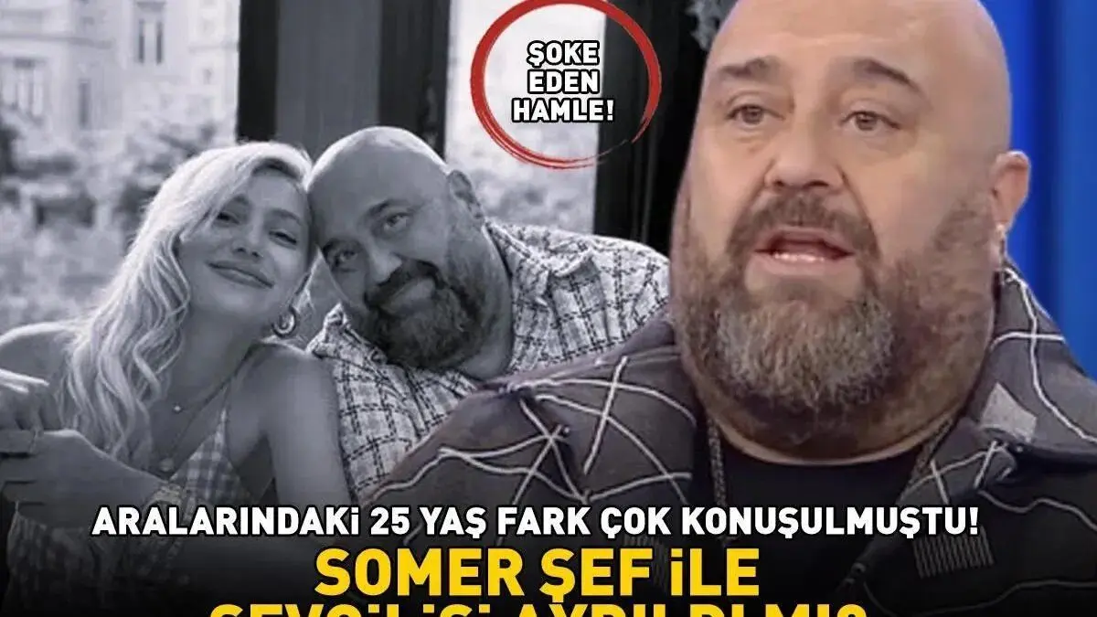 احتمال جدایی زوج جنجالی ترک؛ اختلاف سنی ۲۵ ساله سوژه شد