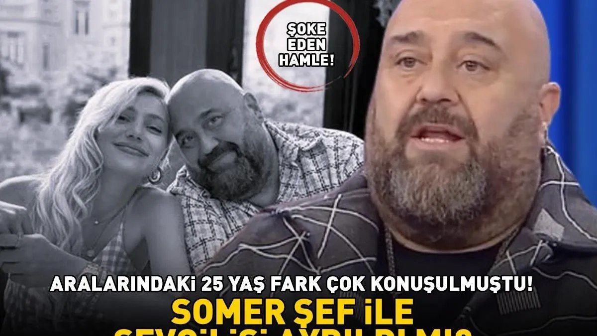 احتمال جدایی زوج جنجالی ترک؛ اختلاف سنی ۲۵ ساله سوژه شد