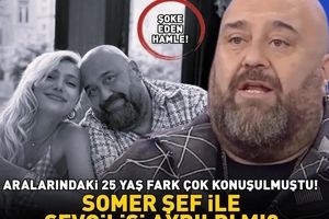 احتمال جدایی زوج جنجالی ترک؛ اختلاف سنی ۲۵ ساله سوژه شد