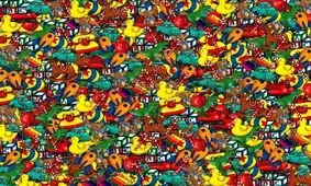 بازی فکری/ عروسک را در تصویر زیر بیابید