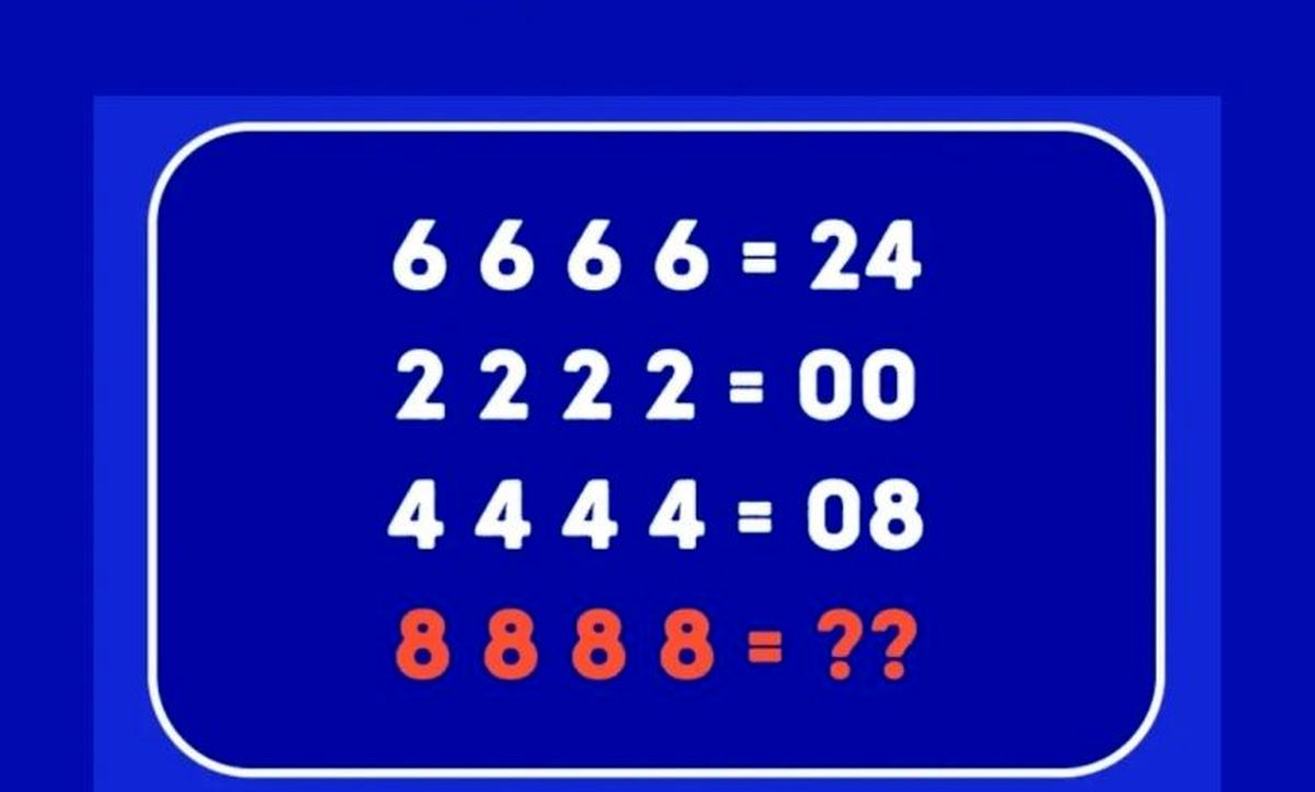 تست هوش/ با توجه به 3 عبارت اول، پاسخ عبارت چهارم را بدست آورید؟