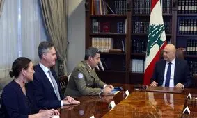 درخواست صریح جوزف عون برای تمدید ماموریت نیروهای سازمان ملل در جنوب لبنان

