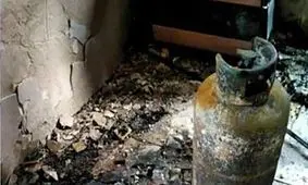 انفجار مهیب کپسول گاز در تکاب/ ویدئو