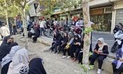 ماجرای ازدحام اتباع افغان در مقابل پلیس مهاجرت