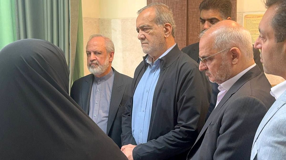 رئیسجمهور از مجروحان حمله تروریستی رژیم صهیونیستی عیادت کرد