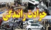 سه مصدوم بر اثر واژگونی خودرو تیبا با موتورسیکلت در قزوین