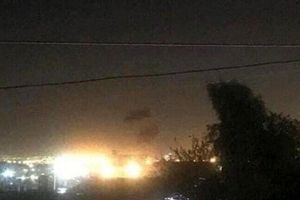 انفجار قوی در اطراف فرودگاه اربیل/ آژیر خطر به صدا در آمد