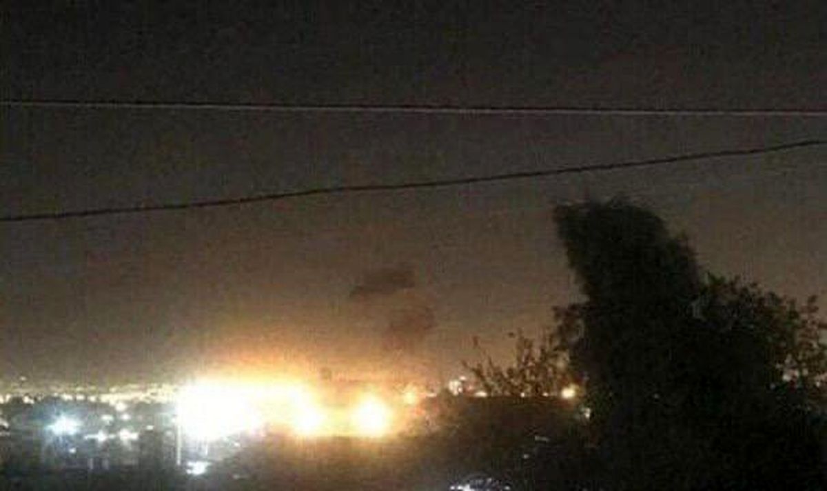 انفجار قوی در اطراف فرودگاه اربیل/ آژیر خطر به صدا در آمد