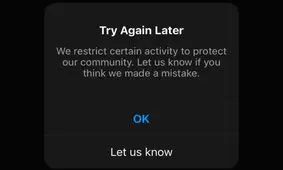 اینستاگرام از دسترس خارج شد