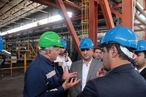 بازدید مدیرکل صنعت، معدن و تجارت خوزستان از شرکت لوله سازی اهواز

