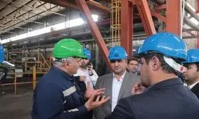 بازدید مدیرکل صنعت، معدن و تجارت خوزستان از شرکت لوله سازی اهواز

