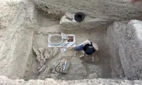 یک کشف تازه در تپه سیلک کاشان