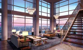 نگاهی به لاکچری ترین پنت هاوس های تهران/ تراس این خانه ۶۰ میلیارد تومان می ارزد