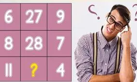 تست هوش/ این معمای تصویری را در 6 ثانیه حل کنید تا هوش ریاضی خود را ثابت کنید