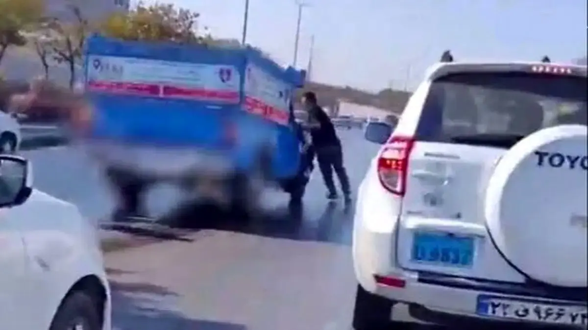 نیسان دردسرساز صدمتری مشهد، سرقتی از آب درآمد