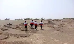 پیکر مرد مفقود شده گنبکی پس از ٩ ساعت پیدا شد