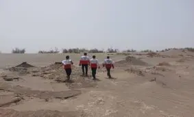 پیکر مرد مفقود شده گنبکی پس از ٩ ساعت پیدا شد