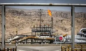 آتش‌سوزی در پالایشگاه گاز فجر جم