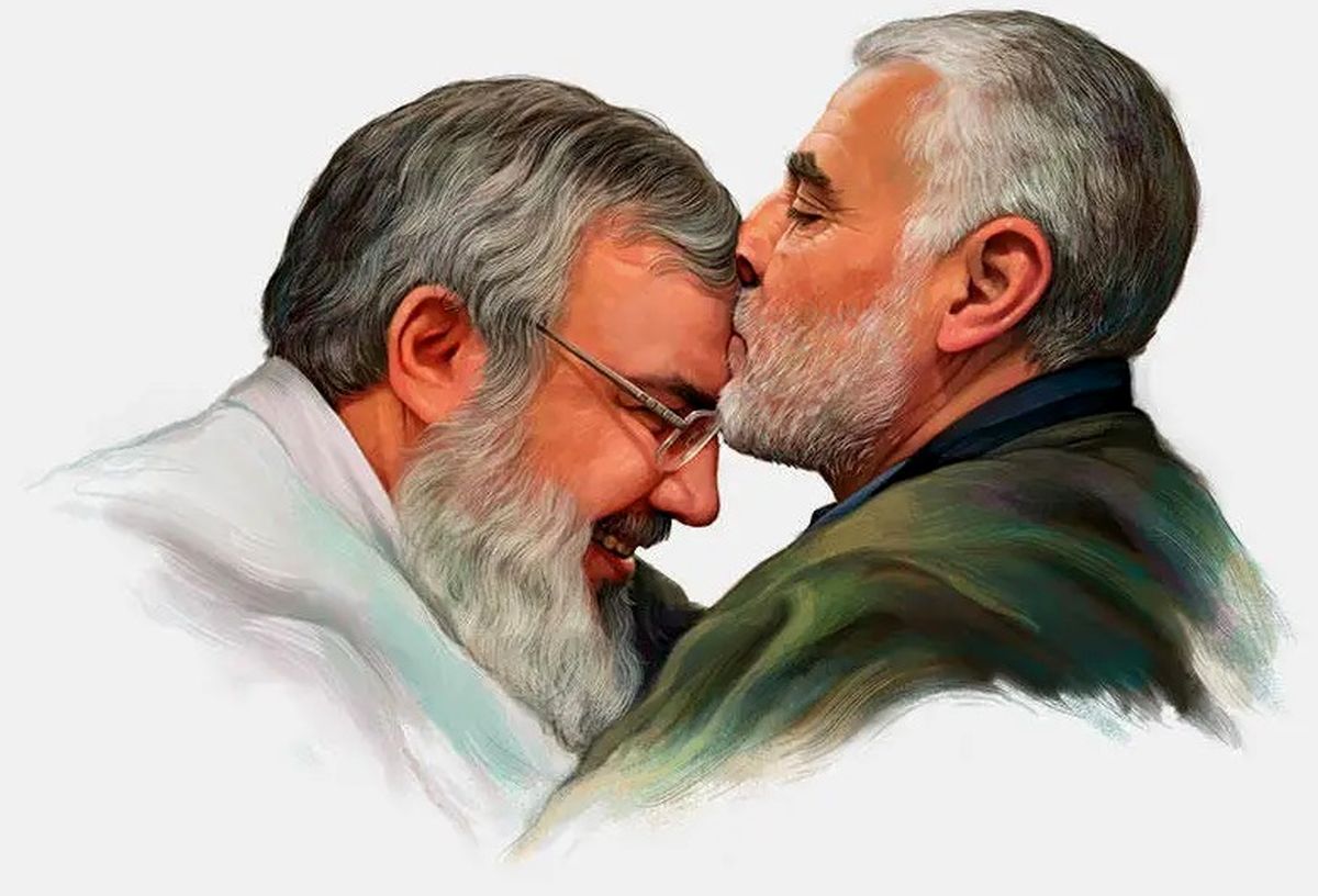 انتشار دستخط سردار شهید قاسم سلیمانی در مورد سید حسن نصرالله/ عکس


