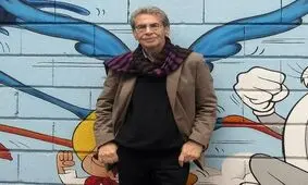 طرحی که کامبیز درمبخش از رودرویی با مرگ بر اثر کرونا کشیده بود/ عکس