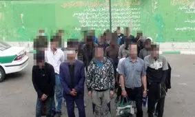 اجرای دومین مرحله جمع‌ آوری معتادان متجاهر در کرج