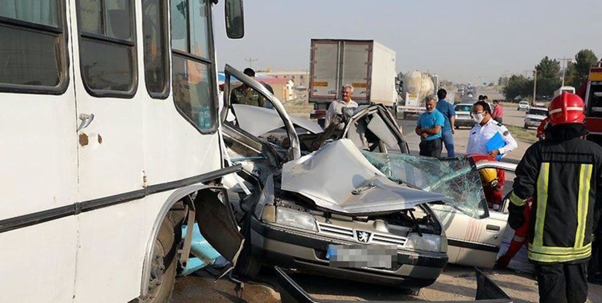 11 مصدوم و 2 کشته در تصادفات جاده‌ای اصفهان