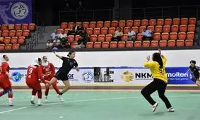 اولین برد تیم هندبال دختران ایران برابر قزاقستان ثبت شد