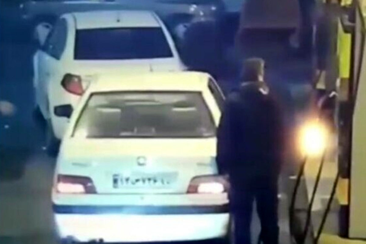 دستگیری سارقان حرفه ای در پمپ بنزین/ ویدئو