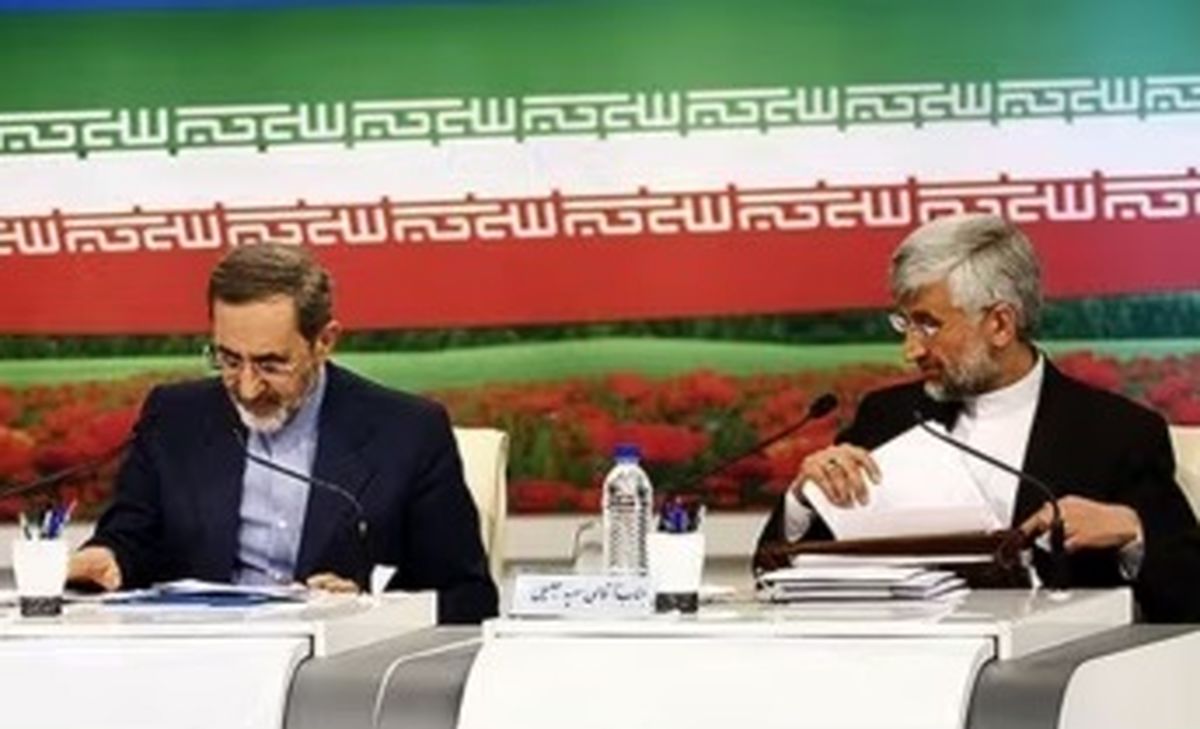 ولایتی خطاب به جلیلی: دیپلماسی کلاس فلسفه نیست که بگویید منطق ما قوی بود و آنها محکوم شدند!/ شما مسئول مذاکرات هستهای بودهای و مذاکرات یک قدم پیش نرفته، تحریمها بیشتر شده و فشارش روی مردم آمده است/ ویدئو