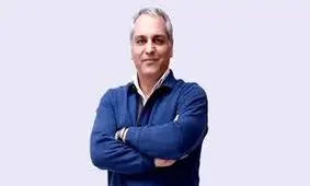 سفر در زمان؛ «مهران مدیری و ویشکا آسایش» در پشت‌صحنه «ما همه با هم هستیم» 