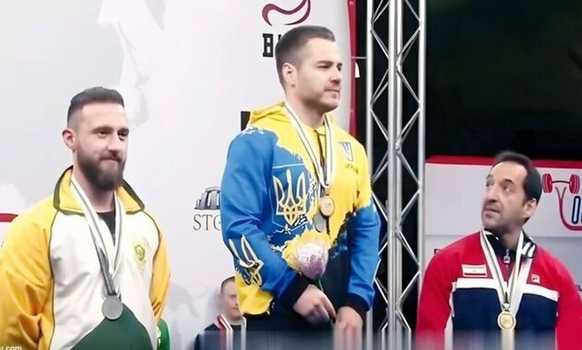 توبیخ ورزشکار اوکراینی که با نماینده ایران دست نداد