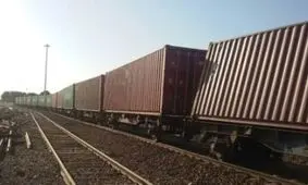 خروج چند واگن قطار باری از ریل در زاهدان
