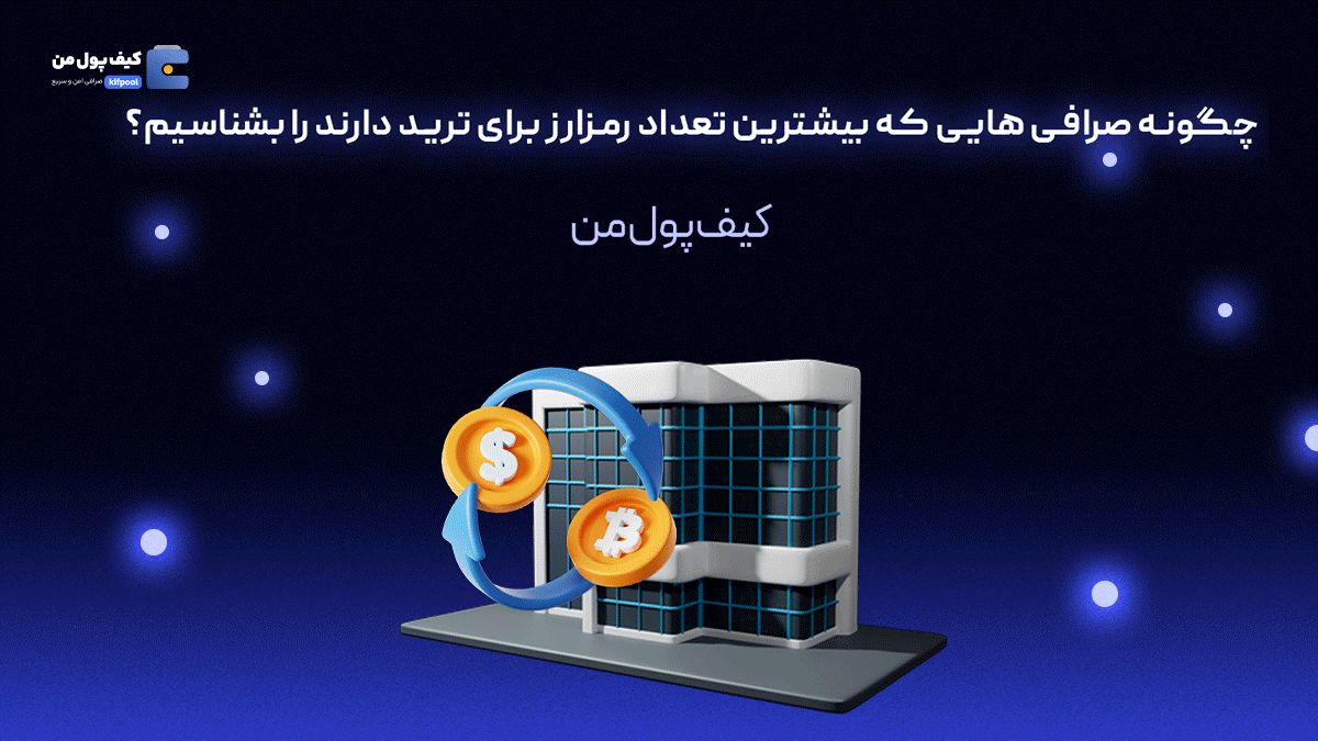 چگونه صرافی هایی که بیشترین تعداد رمزارز برای ترید دارند را بشناسیم؟