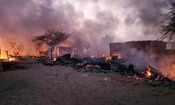 حمله به کاروان حامل کمک‌های بشردوستانه سازمان ملل در غرب سودان/ تصاویر

