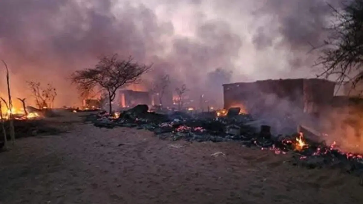 حمله به کاروان حامل کمک‌های بشردوستانه سازمان ملل در غرب سودان/ تصاویر


