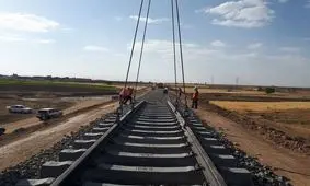 راه آهن میانه-تبریز پس از 23 سال افتتاح شد