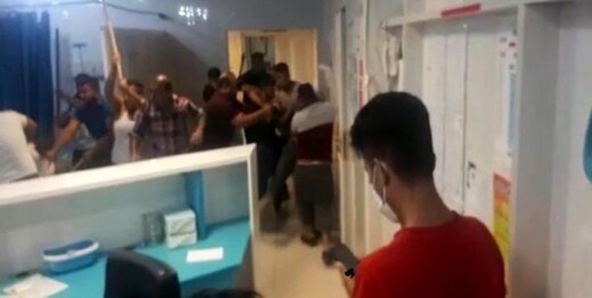 جزییات حمله نزدیکان یک مجروح به بیمارستان ماهشهر / ویدئو حمله