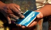 نقاشی های شگفت انگیز مرد مکزیکی با انگشت/ ویدئو