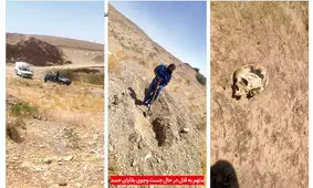 مرد بی‌رحم زنش را کشت و جسدش را سوزاند 