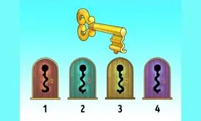 تست هوش/ مهارت‌های مشاهده و تفکر سریع خود را آزمایش کنید و در 6 ثانیه بفهمید کدام قفل درست است؟