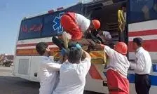 مصدوم شدن 13 زائر عراقی در جاده قم